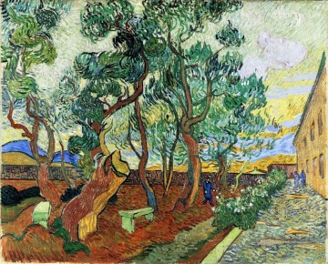  vincent - Le Jardin de l’Hôpital St Paul à St Remy Vincent van Gogh